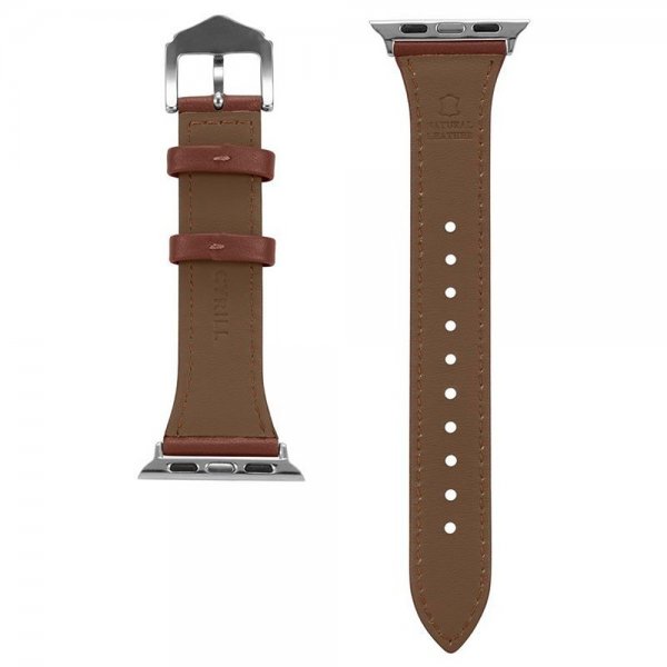 Spigen Apple Watch 38/40/41/42mm Armbånd Kajuk Chestnut