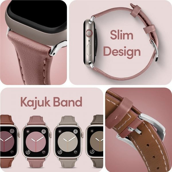 Spigen Apple Watch 38/40/41/42mm Armbånd Kajuk Rose