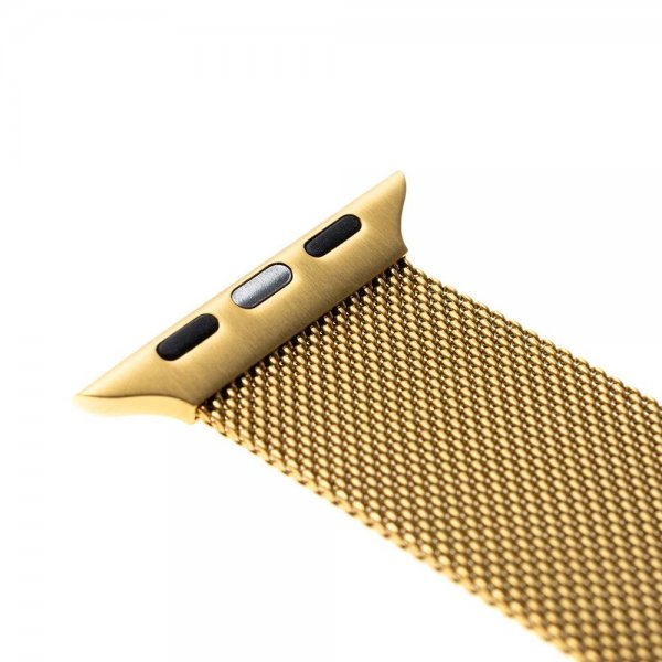 Fixed Apple Watch 38/40/41/42mm Armbånd Mesh Strap Gull