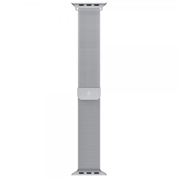 Spigen Apple Watch 38/40/41/42mm Armbånd Metal Fit Sølv