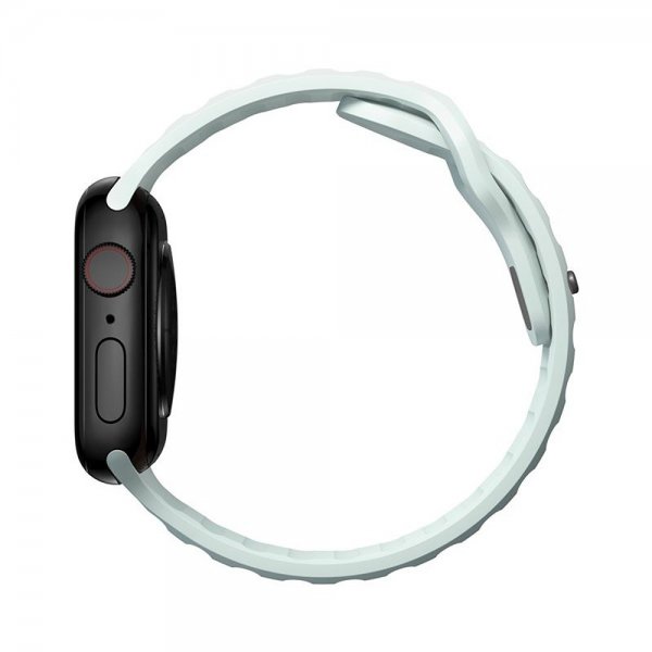 Nomad Apple Watch 38/40/41/42mm Armbånd Sport Band Icy Blue Glow