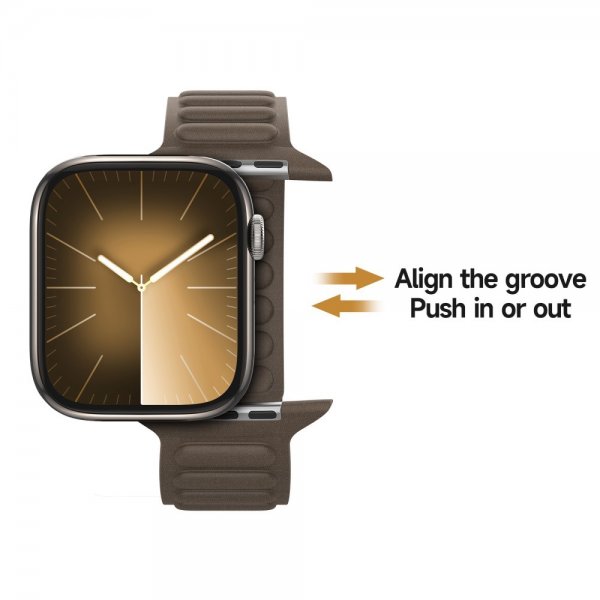Dux Ducis Apple Watch 38/40/41mm Armbånd BL Series Taupe