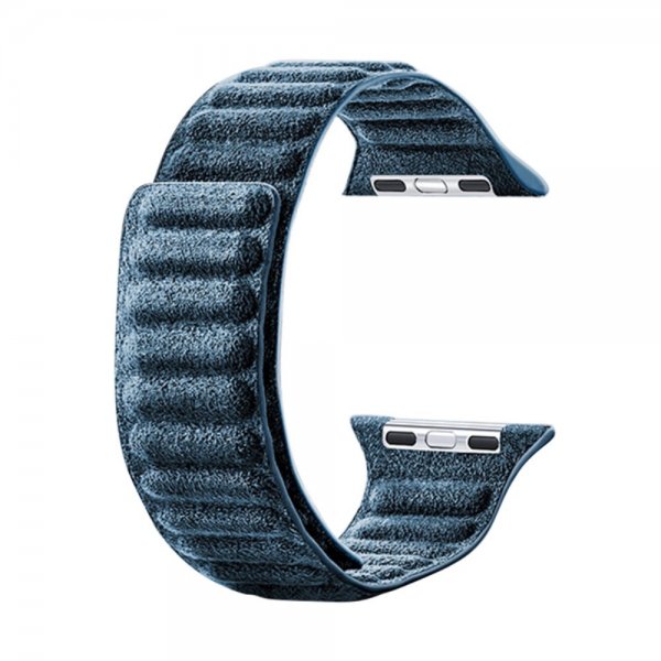Apple Watch 38/40/41/42mm Armbånd Semsking Blå