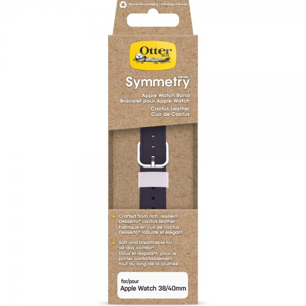 Otterbox Apple Watch 38/40/41/42mm Armbånd Symmetry Cactus Leather Plum Luxe