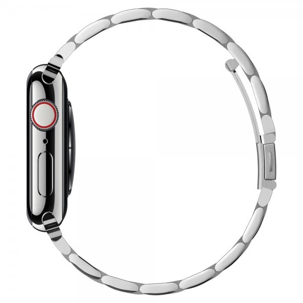 Spigen Apple Watch 38/40/41mm Armbånd Modern Fit Sølv