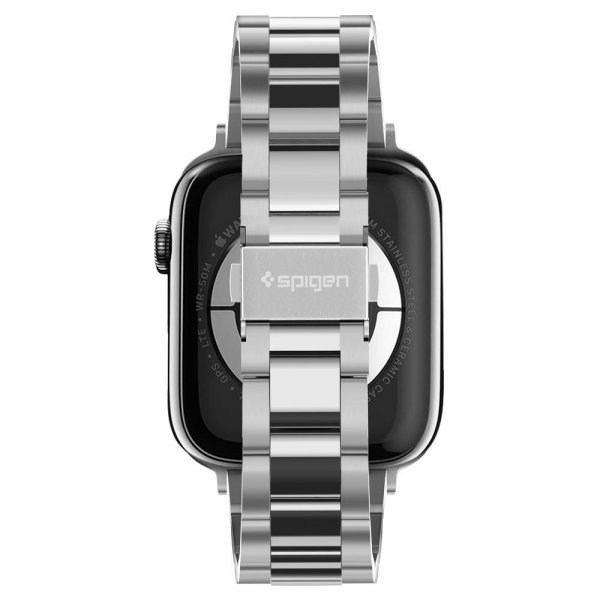 Spigen Apple Watch 38/40/41mm Armbånd Modern Fit Sølv