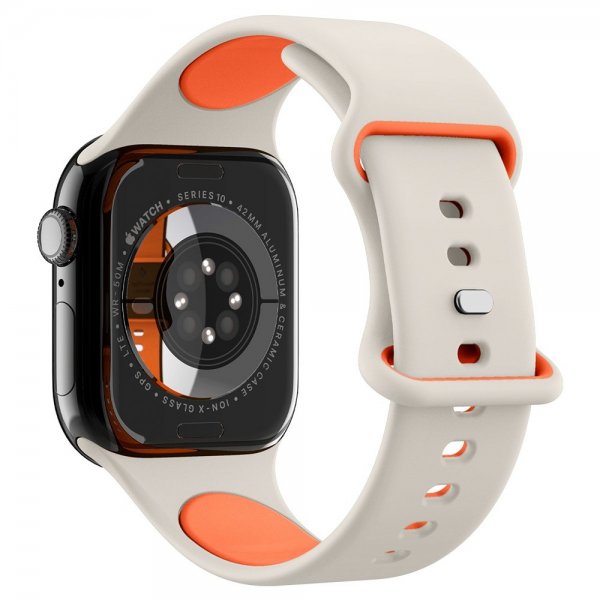 Spigen Apple Watch 40/41/42mm Armbånd Nano Pop Orange Beige