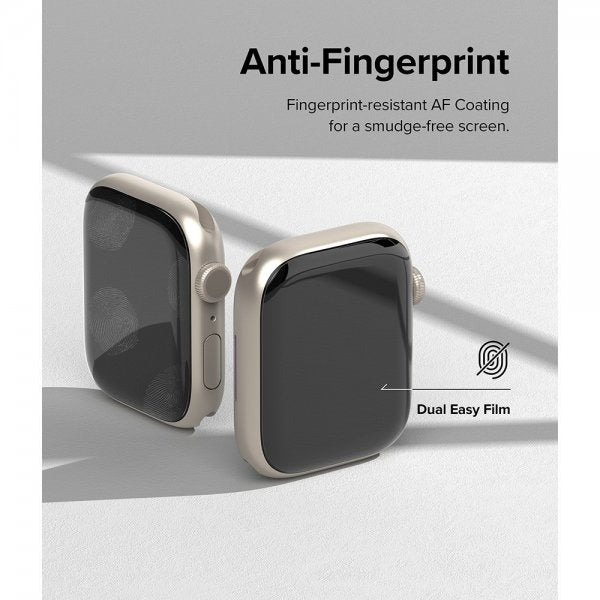 Ringke Apple Watch 40/41mm Skjermbeskytter Dual Easy Film 3-pack