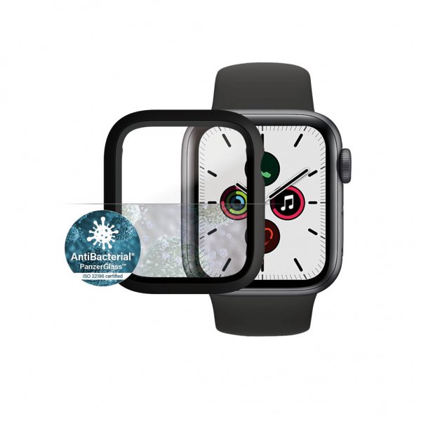PanzerGlass Apple Watch 40mm (Series 4/5/6/SE) Full Body Protection Svart