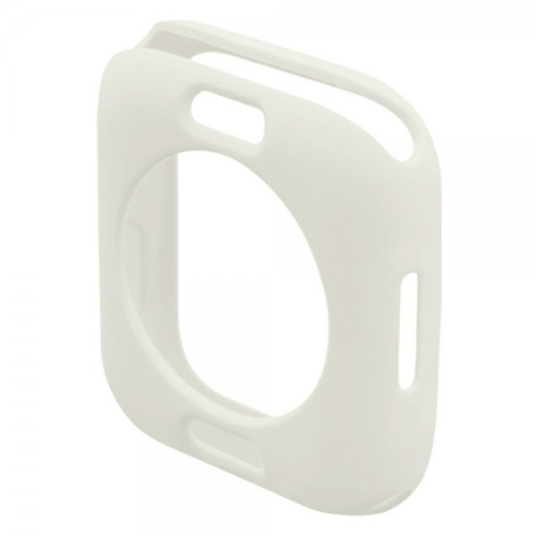 Apple Watch 41mm Deksel TPU Kremhvite