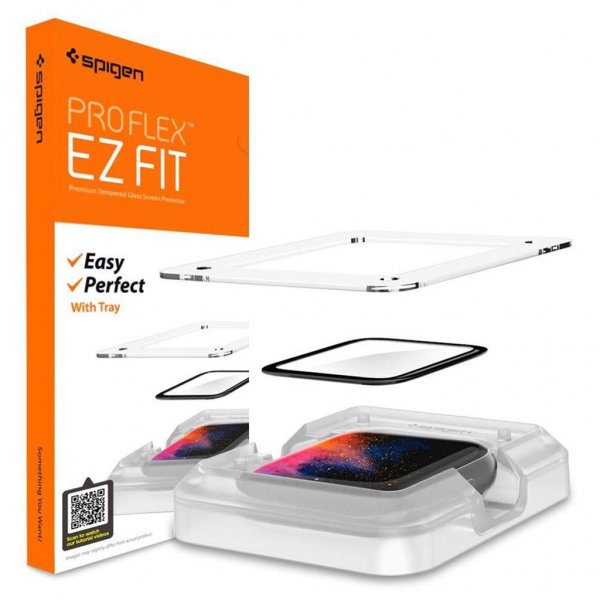 Spigen Apple Watch 41mm Skjermbeskytter ProFlex EZ Fit 2-pack