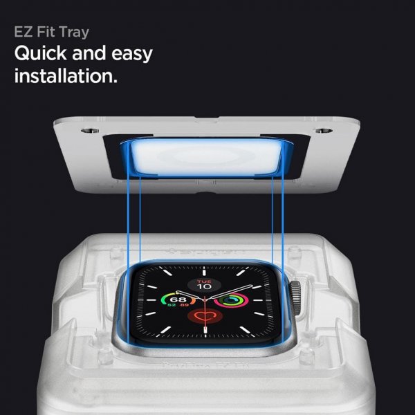 Spigen Apple Watch 41mm Skjermbeskytter ProFlex EZ Fit 2-pack