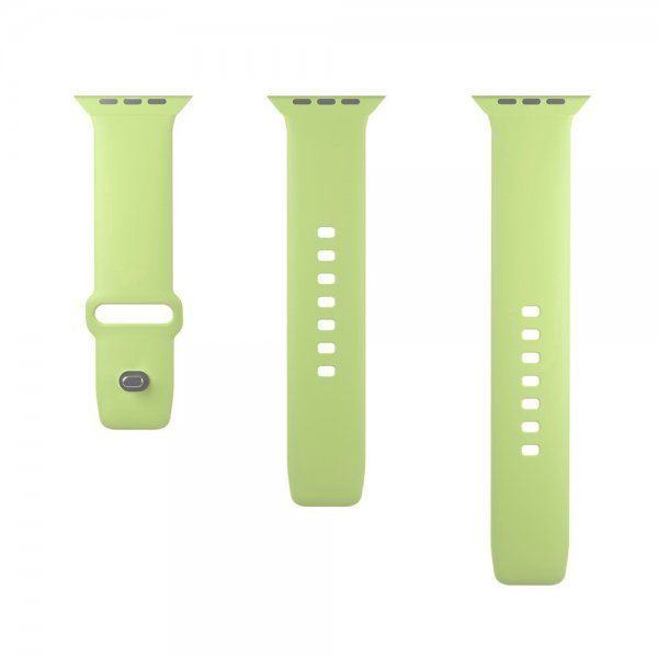 Puro Apple Watch 44/45/46mm/Apple Watch Ultra Armbånd ICON Silicone Band Matcha Green