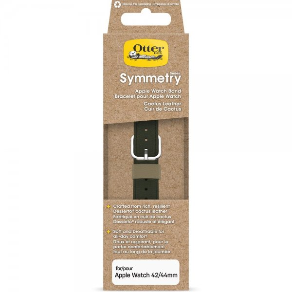 Otterbox Apple Watch 44/45/46mm Armbånd Symmetry Cactus Leather Cactus Groove