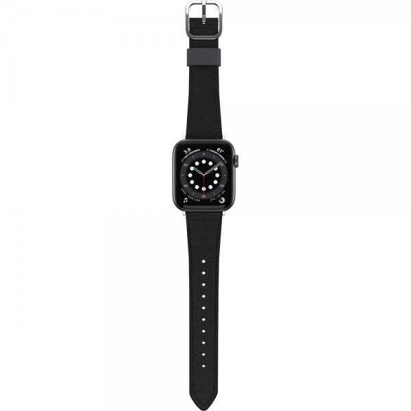 Otterbox Apple Watch 44/45/46mm Armbånd Symmetry Cactus Leather Noir Ash