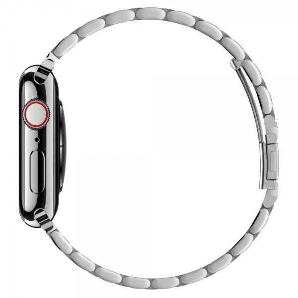 Spigen Apple Watch 42/44/45mm/Apple Watch Ultra Armbånd Modern Fit Sølv