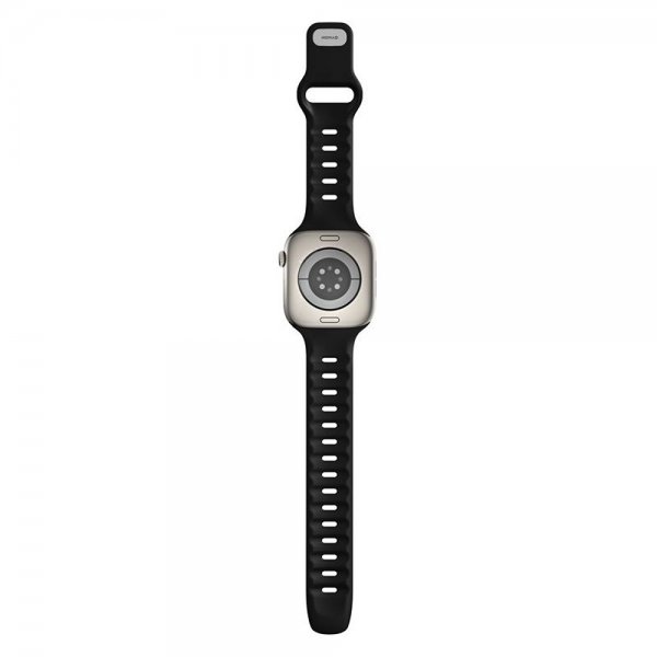 Nomad Apple Watch 44/45/46mm Armbånd Tempo Band Svart