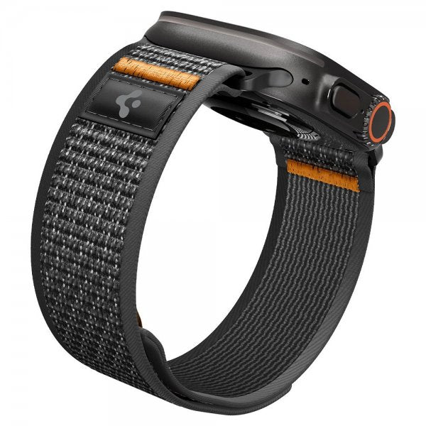 Spigen Apple Watch 44/45/46mm/Ultra 49mm Armbånd Athlex Air 2 Active Black Orange