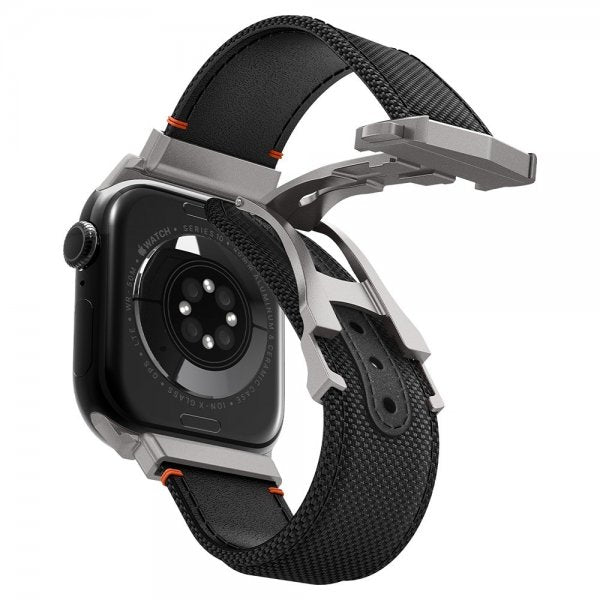 Spigen Apple Watch 44/45/46mm/Ultra 49mm Armbånd Classic Fit Svart