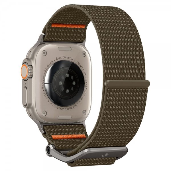 Spigen Apple Watch 44/45/46mm/Ultra 49mm Armbånd DuraPro Flex Khaki