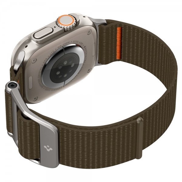 Spigen Apple Watch 44/45/46mm/Ultra 49mm Armbånd DuraPro Flex Khaki