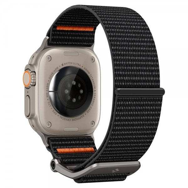 Spigen Apple Watch 44/45/46mm/Ultra 49mm Armbånd DuraPro Flex Svart
