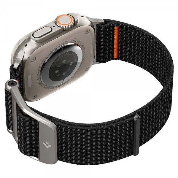 Spigen Apple Watch 44/45/46mm/Ultra 49mm Armbånd DuraPro Flex Svart