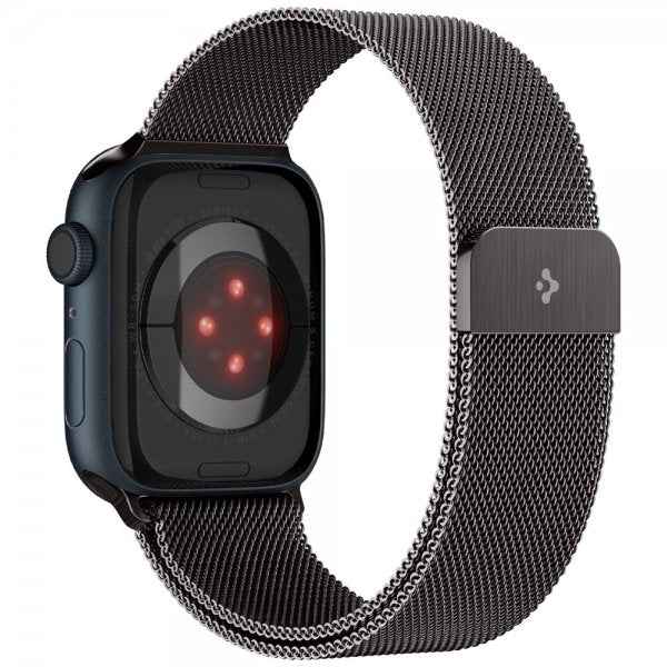 Spigen Apple Watch 44/45/46mm/Ultra 49mm Armbånd Metal Fit Graphite