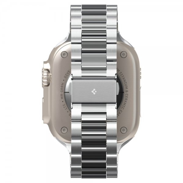 Spigen Watch 44mm/Watch 45mm/Watch 46mm/Watch Ultra 49mm Armbånd Modern Fit 316L Sølv