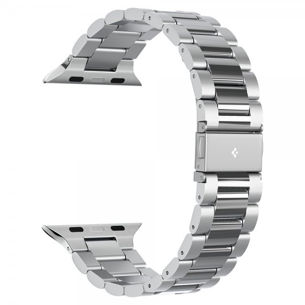 Spigen Watch 44mm/Watch 45mm/Watch 46mm/Watch Ultra 49mm Armbånd Modern Fit 316L Sølv