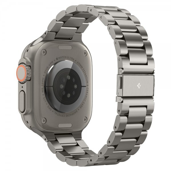Spigen Apple Watch 44/45/46mm/Ultra 49mm Armbånd Modern Fit Titanium Natural Titanium