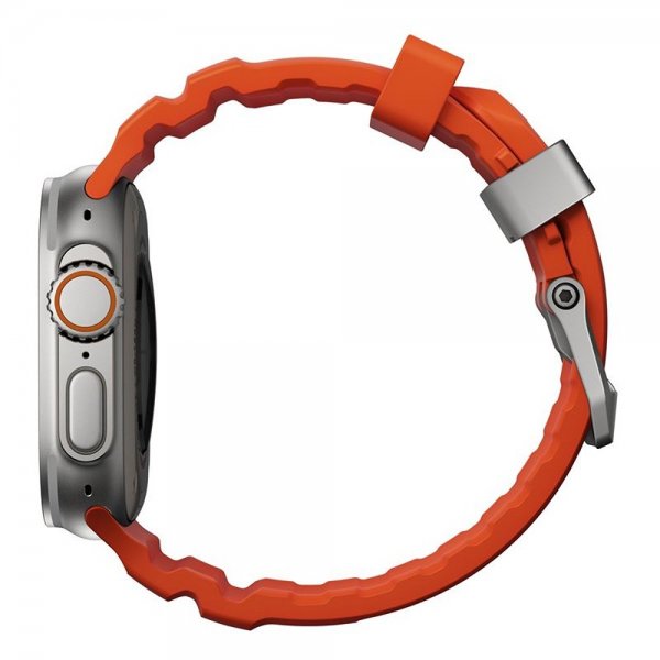 Nomad Apple Watch 44/45/46mm/Ultra 49mm Armbånd Rocky Point Natural Magma