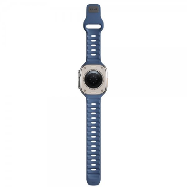 Nomad Apple Watch 44/45/46mm/Ultra 49mm Armbånd Sport Band Naval Blue