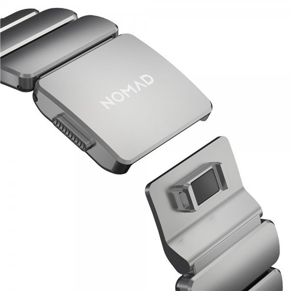 Nomad Apple Watch 44/45/46mm/Ultra 49mm Armbånd Stratos Band Natural Svart