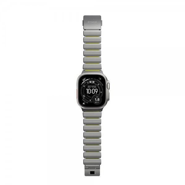 Nomad Apple Watch 44/45/46mm/Ultra 49mm Armbånd Stratos Band Natural Volt