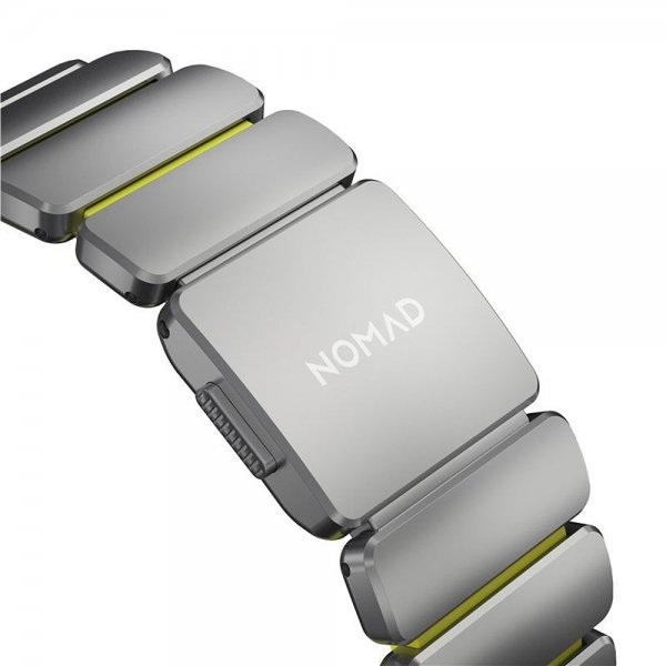 Nomad Apple Watch 44/45/46mm/Ultra 49mm Armbånd Stratos Band Natural Volt