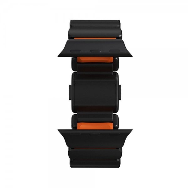Nomad Apple Watch 44/45/46mm/Ultra 49mm Armbånd Stratos Band Svart