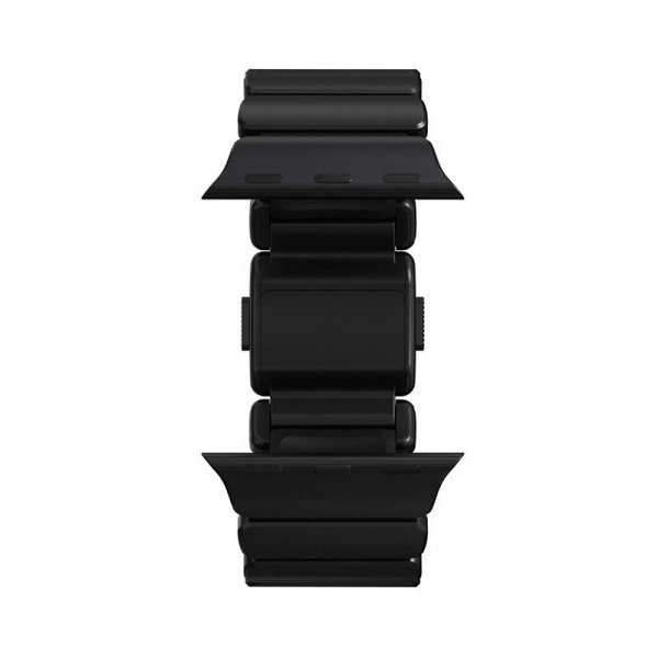 Nomad Apple Watch 44/45/46mm/Ultra 49mm Armbånd Stratos Band Svart Ultra Orange