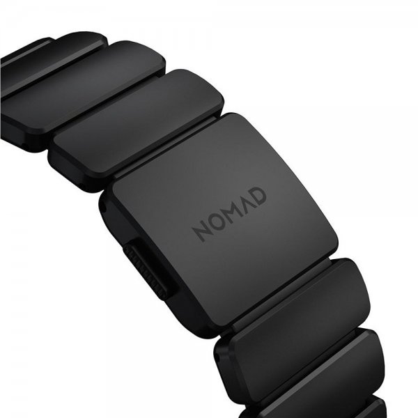 Nomad Apple Watch 44/45/46mm/Ultra 49mm Armbånd Stratos Band Svart Ultra Orange