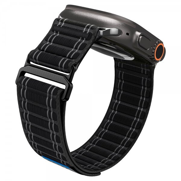 Spigen Apple Watch 44/45/46mm/Ultra 49mm Armbånd WBF0 Svart