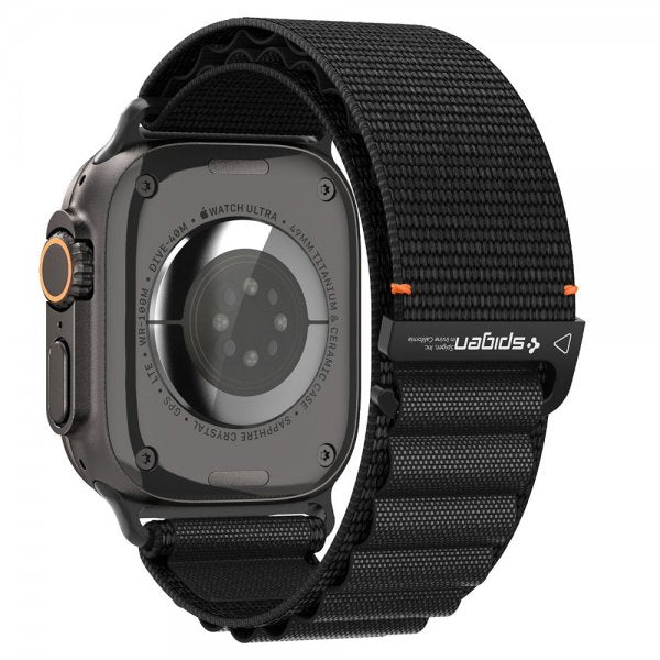 Spigen Apple Watch 44/45/46mm/Ultra 49mm Armbånd WBF1 Svart