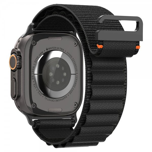 Spigen Apple Watch 44/45/46mm/Ultra 49mm Armbånd WBF1 Svart