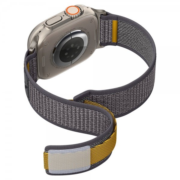 Spigen Apple Watch 44/45/46mm/Watch Ultra 49mm Armbånd Athlex Air Active Gray