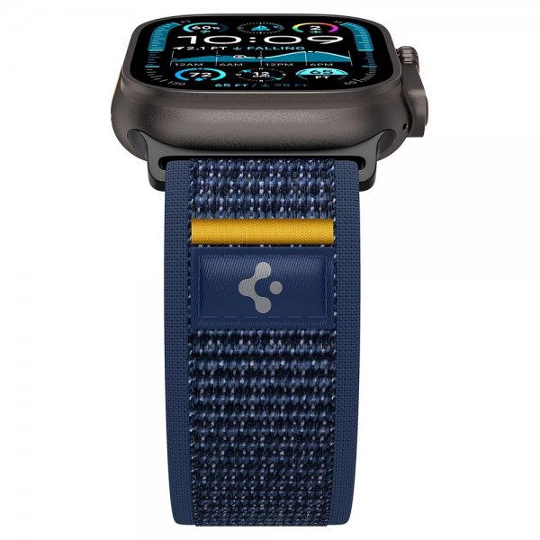 Spigen Apple Watch 44/45/46mm/Watch Ultra 49mm Armbånd Athlex Air Active Navy
