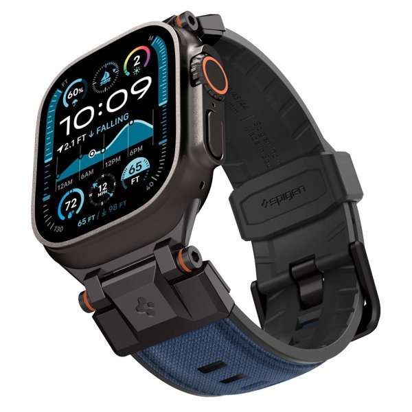 Spigen Apple Watch 44/45/46mm/Watch Ultra 49mm Armbånd DuraPro Armor Navy Blue