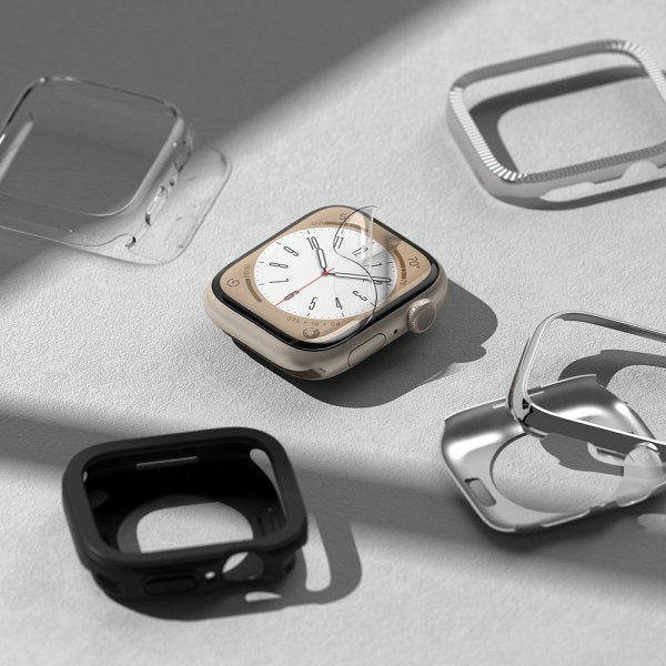 Ringke Apple Watch 44/45mm Skjermbeskytter Dual Easy Film 3-pack