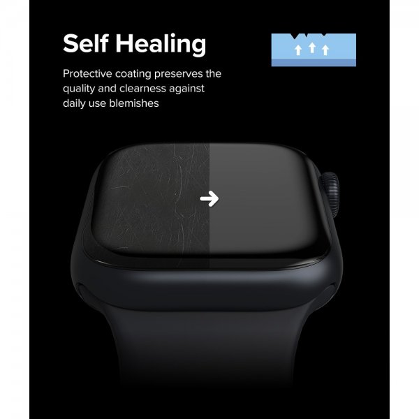 Ringke Apple Watch 44/45mm Skjermbeskytter Dual Easy Film 3-pack