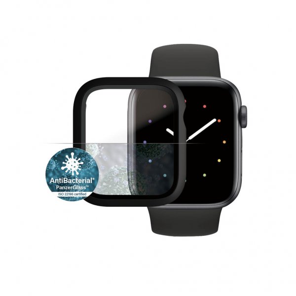 PanzerGlass Apple Watch 44mm (Series 4/5/6/SE) Full Body Protection Svart