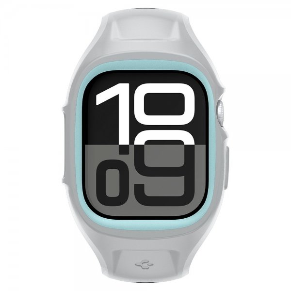 Spigen Apple Watch 46mm (Series 10/11) Deksel med Armbånd Liquid Air Pro Grå
