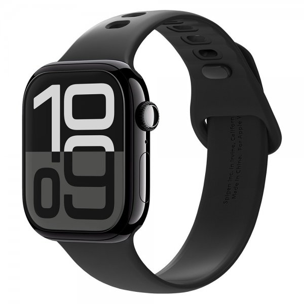 Spigen Apple Watch 46mm (Series 10/11) Skjermbeskytter EliteShield EZ Fit 2-pakning